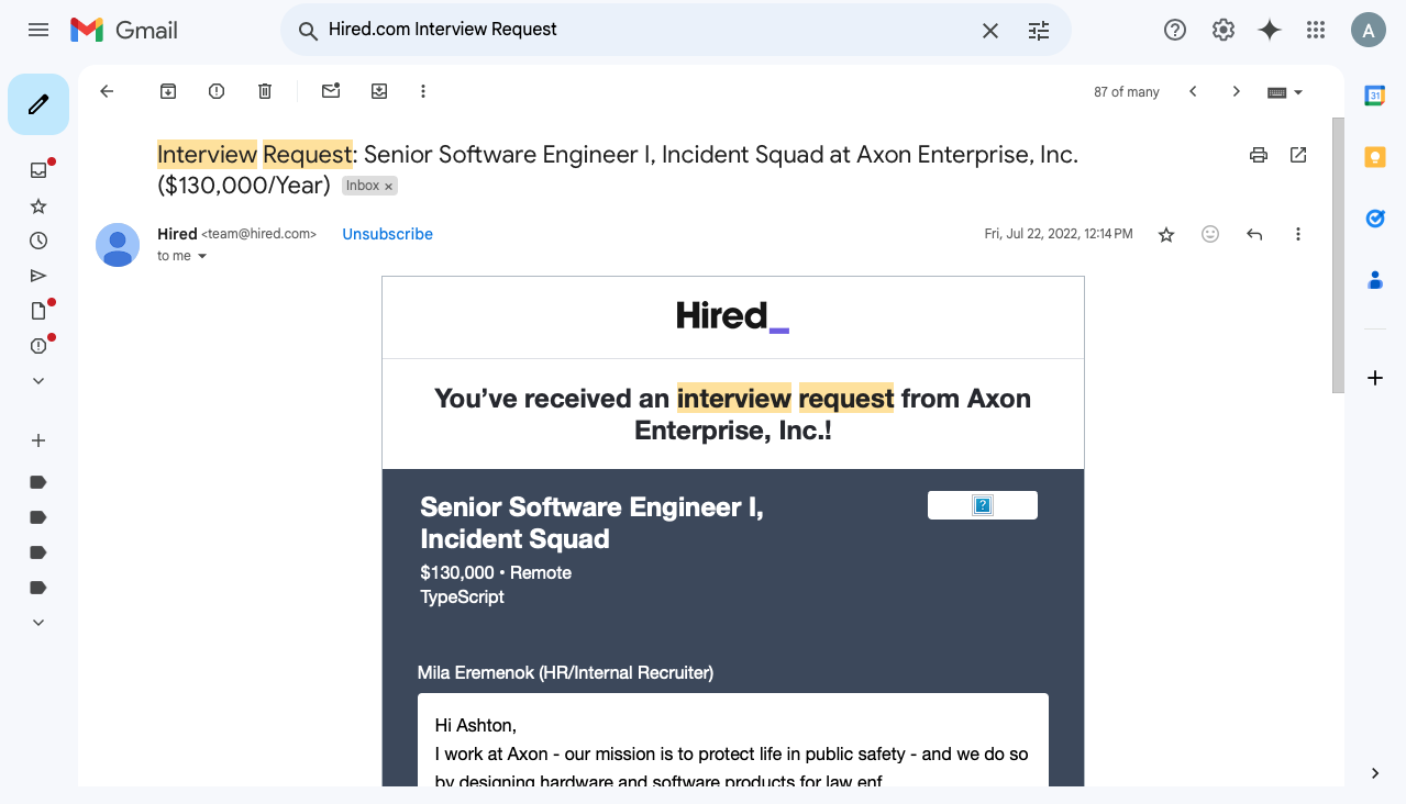  Interview Invite 12